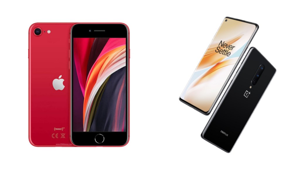 iPhone SE vs OnePlus 8