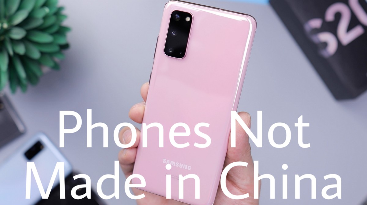 phones not made in China