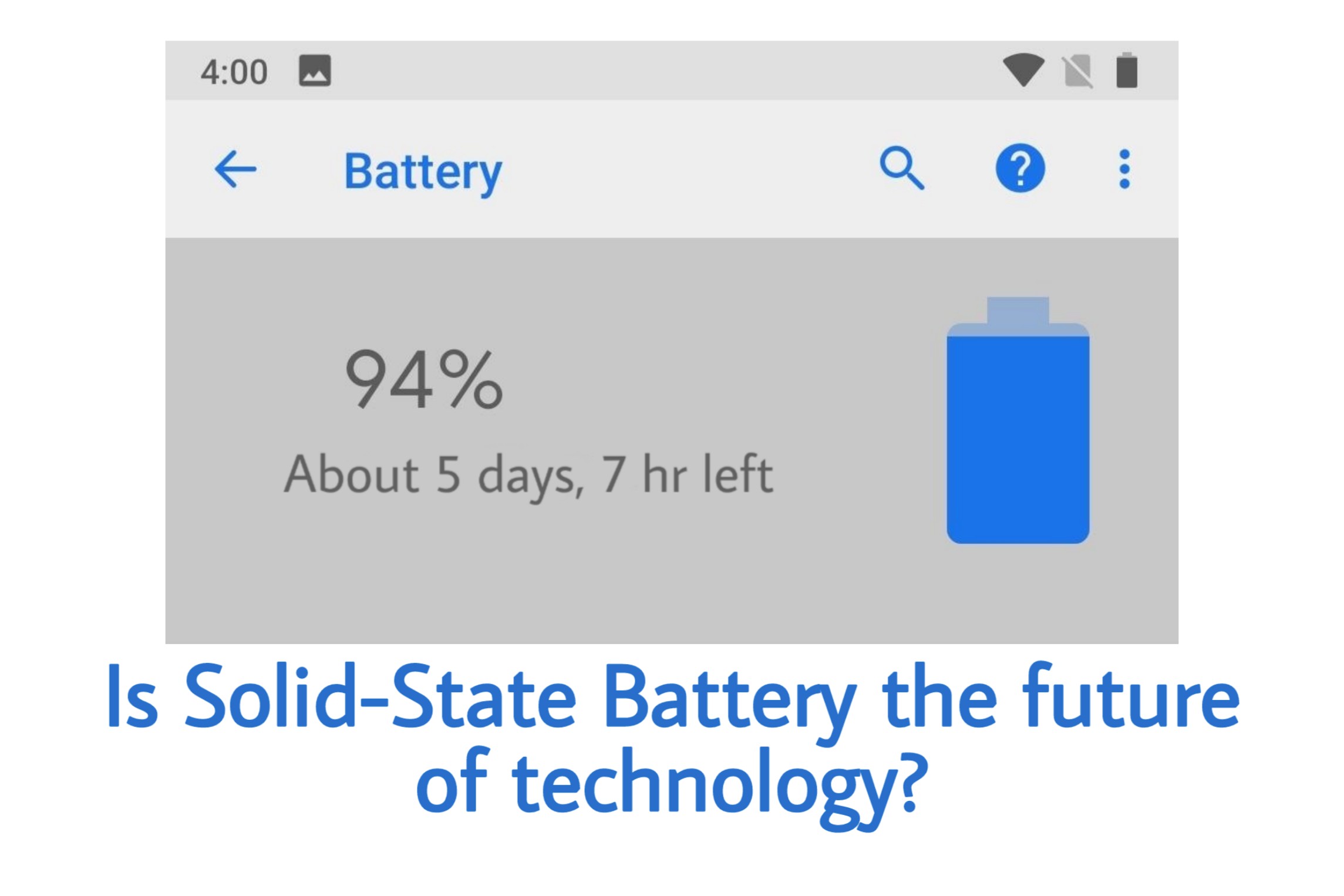 Solid-State Battery the future of technology